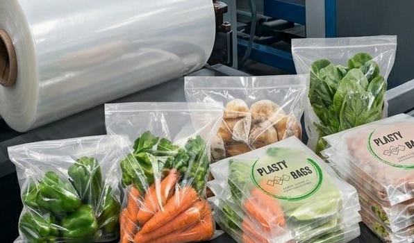 Bolsa de grado alimenticio recién producida